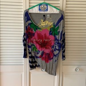 beautifully colored long sleeve shirt